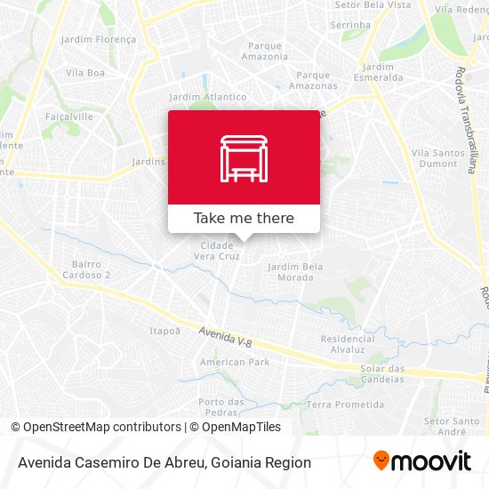 Avenida Casemiro De Abreu map