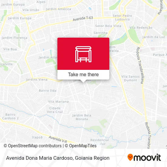 Avenida Dona Maria Cardoso map