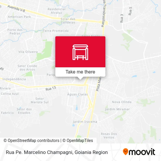 Rua Pe. Marcelino Champagni map