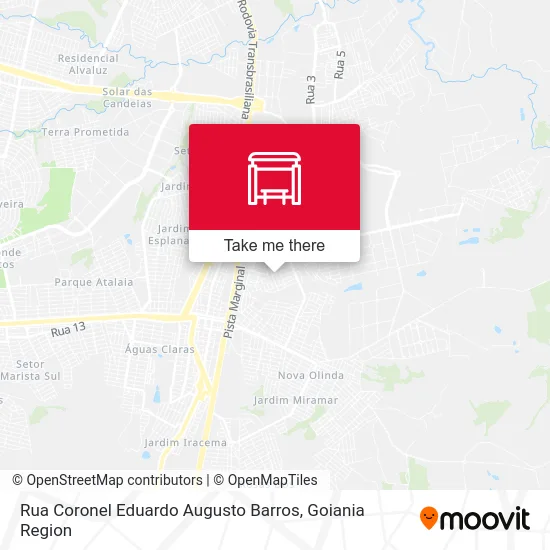 Rua Coronel Eduardo Augusto Barros map