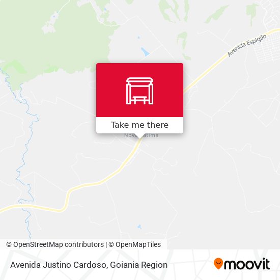 Avenida Justino Cardoso map