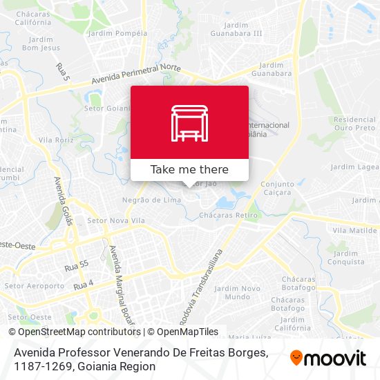 Avenida Professor Venerando De Freitas Borges, 1187-1269 map