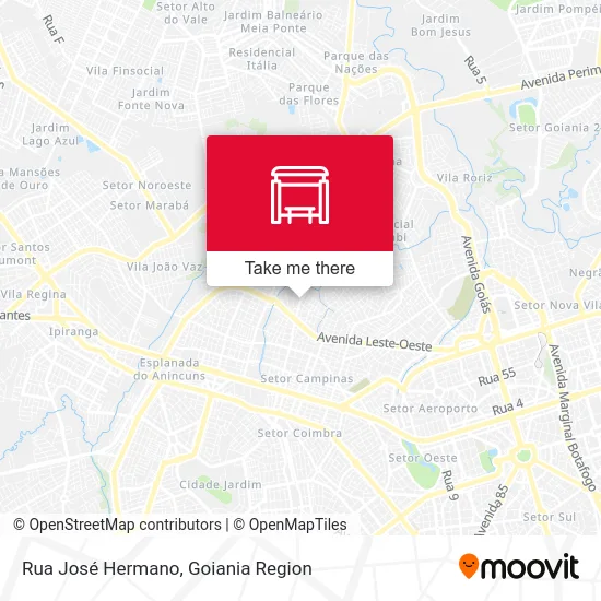 Rua José Hermano map