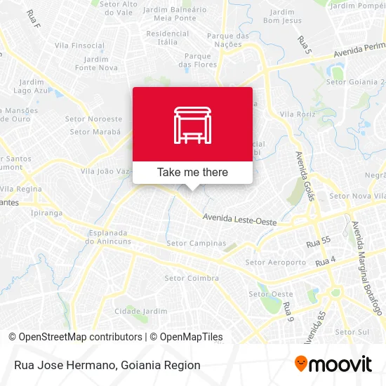 Rua Jose Hermano map
