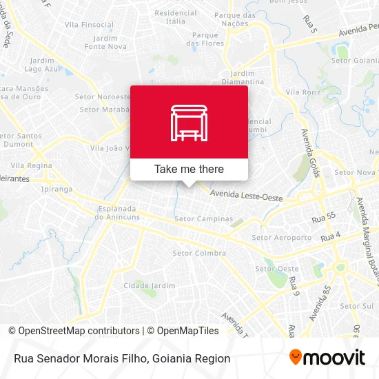 Rua Senador Morais Filho map
