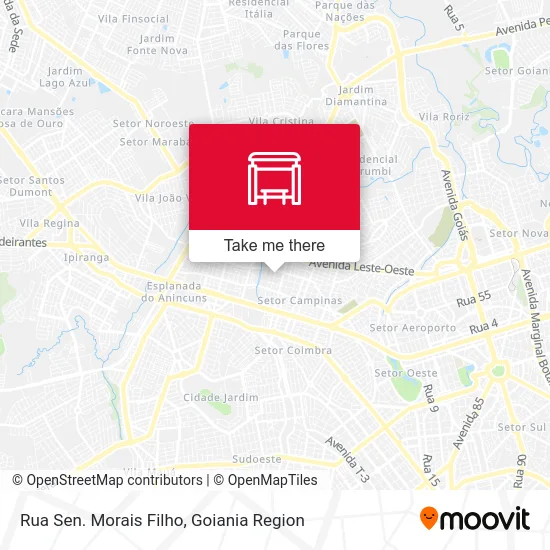 Rua Sen. Morais Filho map