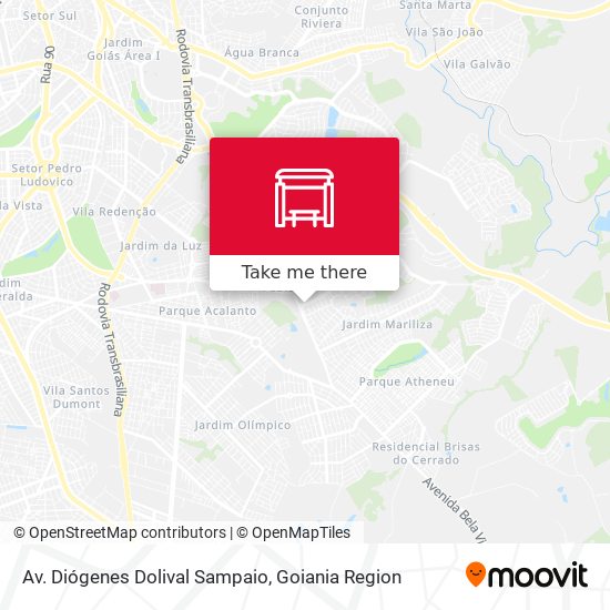 Av. Diógenes Dolival Sampaio map