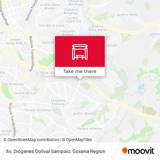 Av. Diógenes Dolival Sampaio map