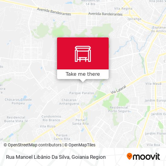 Rua Manoel Libânio Da Silva map