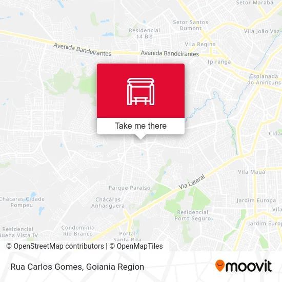 Rua Carlos Gomes map