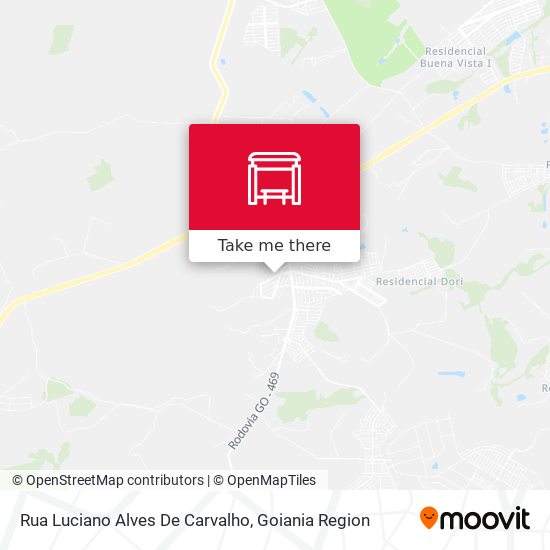 Rua Luciano Alves De Carvalho map