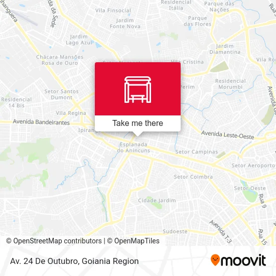 Mapa Av. 24 De Outubro