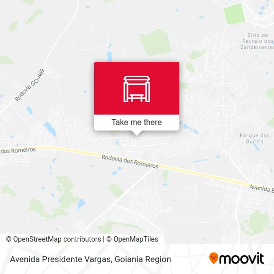 Avenida Presidente Vargas map