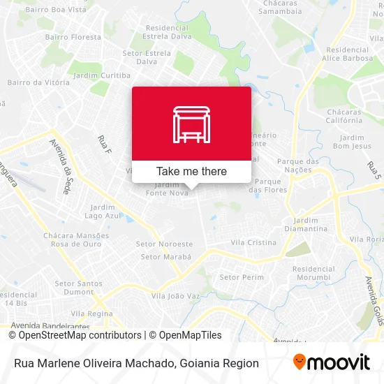 Rua Marlene Oliveira Machado map