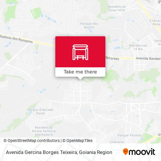Avenida Gercina Borges Teixeira map