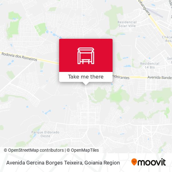 Avenida Gercina Borges Teixeira map
