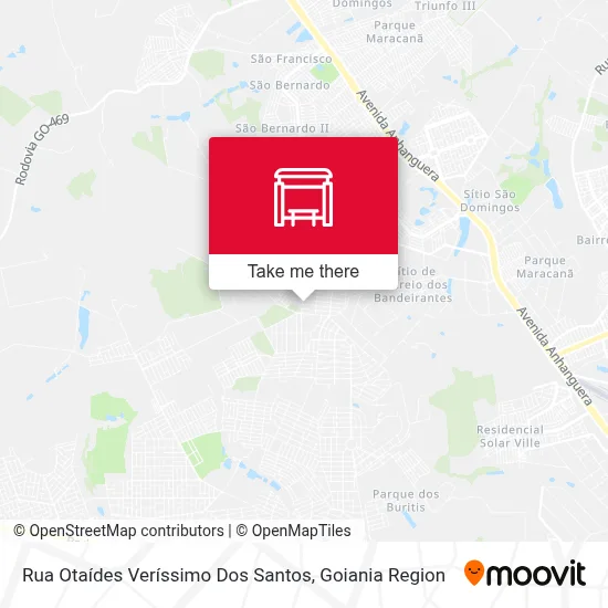 Rua Otaídes Veríssimo Dos Santos map
