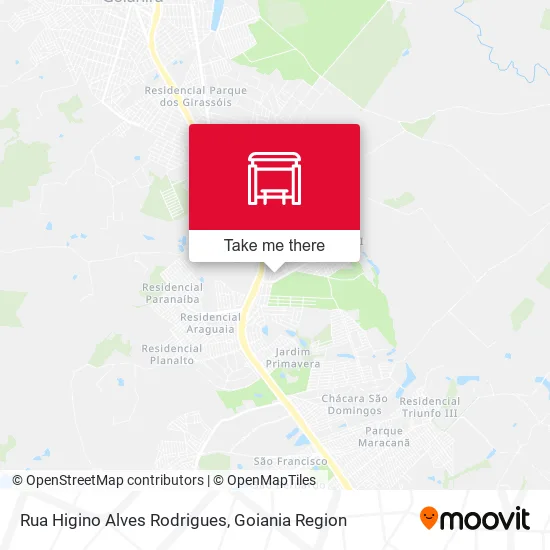 Rua Higino Alves Rodrigues map