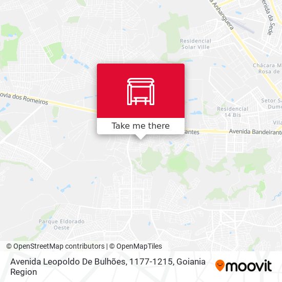 Avenida Leopoldo De Bulhões, 1177-1215 map