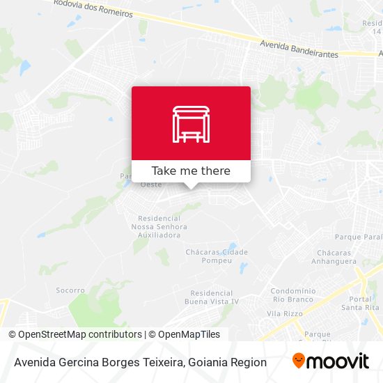Avenida Gercina Borges Teixeira map
