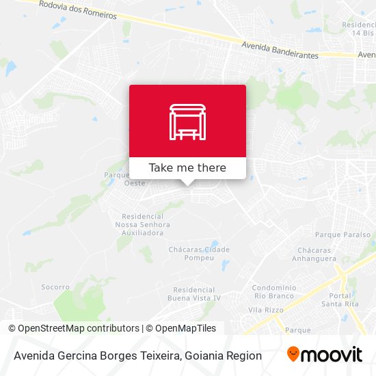 Avenida Gercina Borges Teixeira map