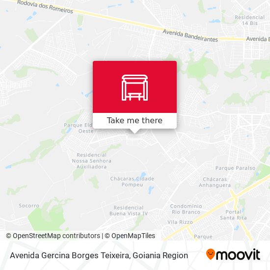 Avenida Gercina Borges Teixeira map