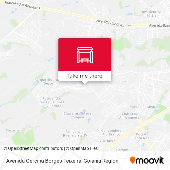 Avenida Gercina Borges Teixeira map