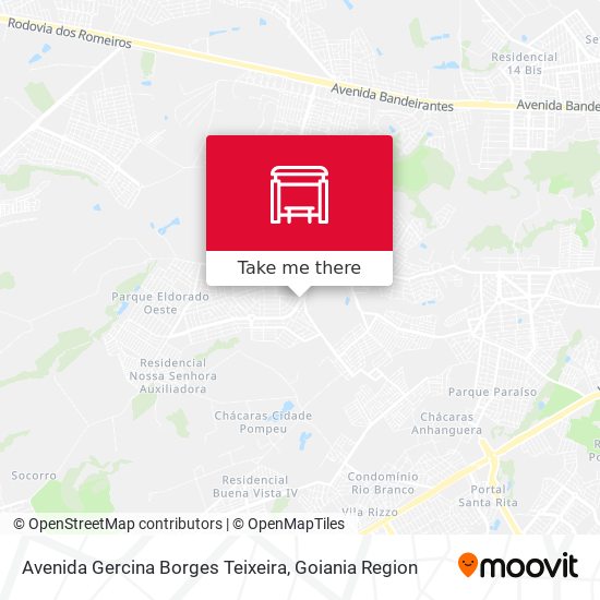 Avenida Gercina Borges Teixeira map