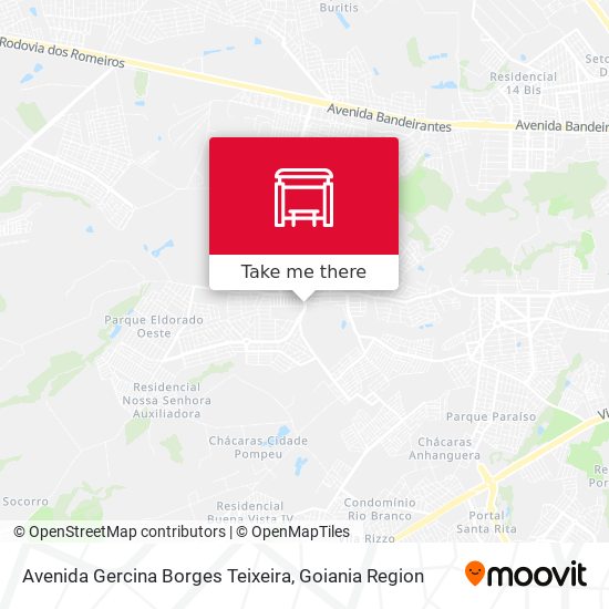 Avenida Gercina Borges Teixeira map