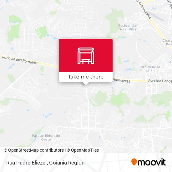 Rua Padre Eliezer map