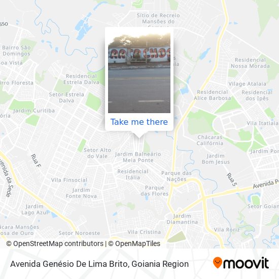 Avenida Genésio De Lima Brito map