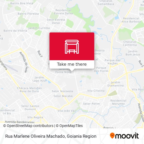 Rua Marlene Oliveira Machado map