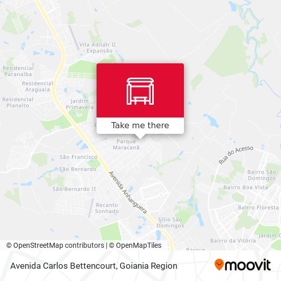 Avenida Carlos Bettencourt map