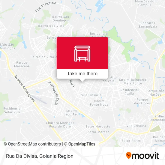 Rua Da Divisa map