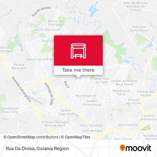 Rua Da Divisa map