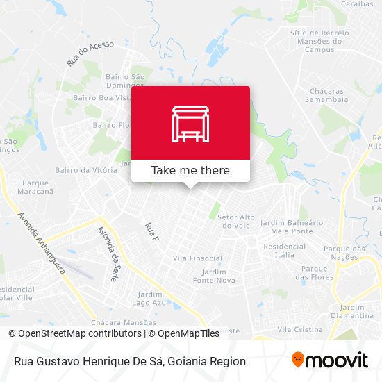 Mapa Rua Gustavo Henrique De Sá