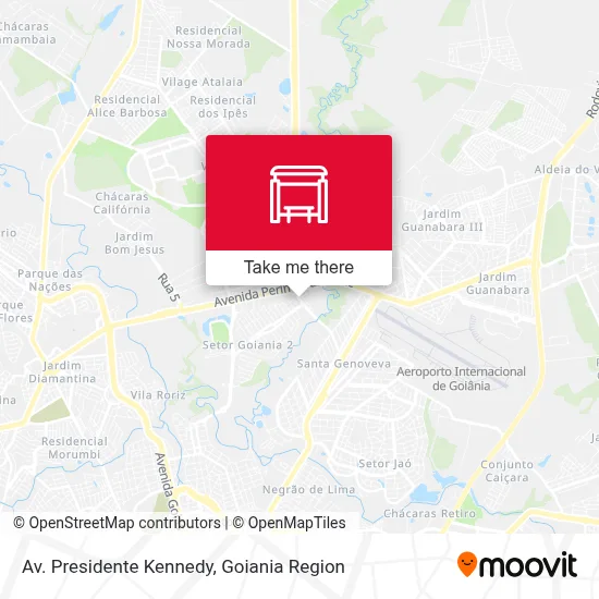 Av. Presidente Kennedy map