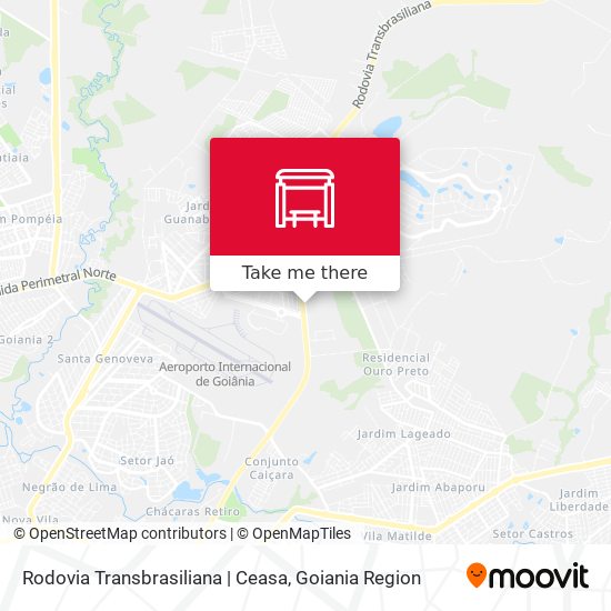Rodovia Transbrasiliana | Ceasa map