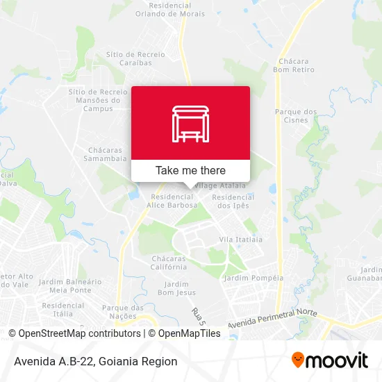 Avenida A.B-22 map