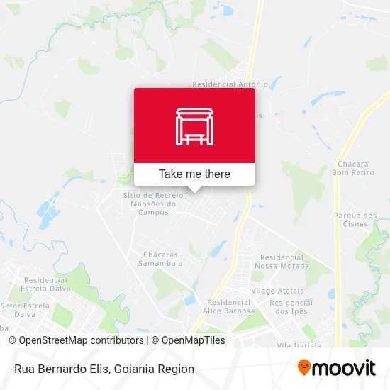 Rua Bernardo Elis map