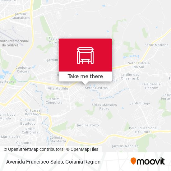 Avenida Francisco Sales map