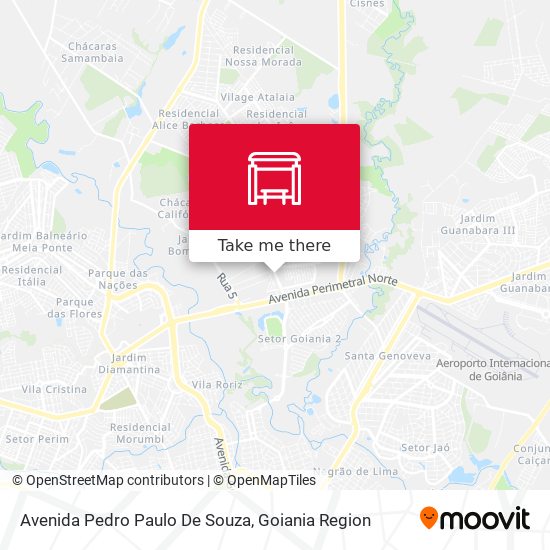 Avenida Pedro Paulo De Souza map