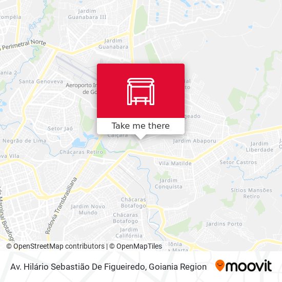 Mapa Av. Hilário Sebastião De Figueiredo