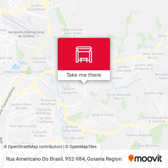 Rua Americano Do Brasil, 952-984 map