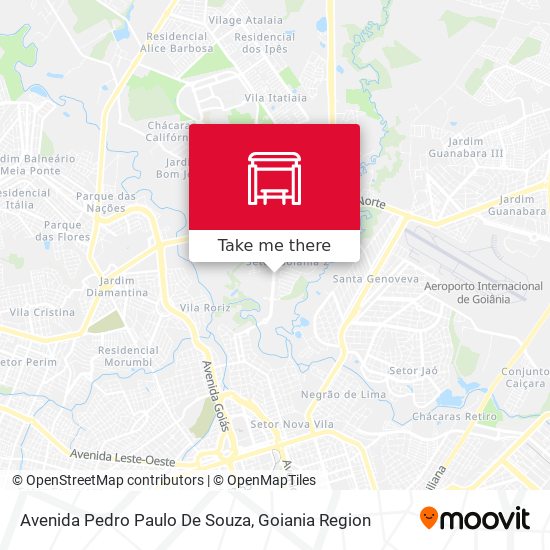 Avenida Pedro Paulo De Souza map