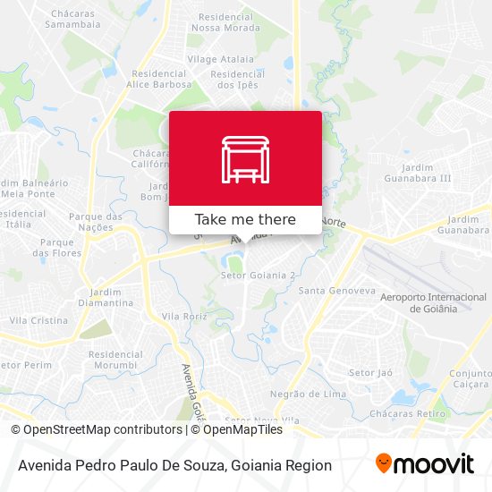 Avenida Pedro Paulo De Souza map