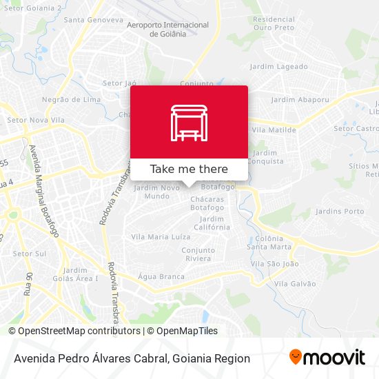 Avenida Pedro Álvares Cabral map