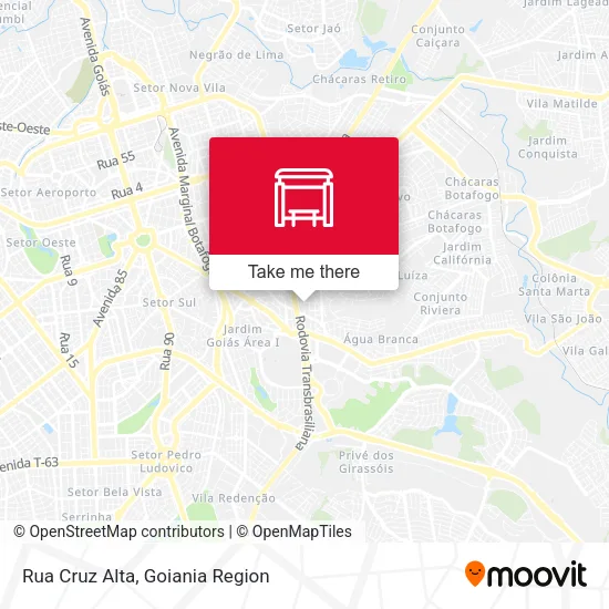 Rua Cruz Alta map