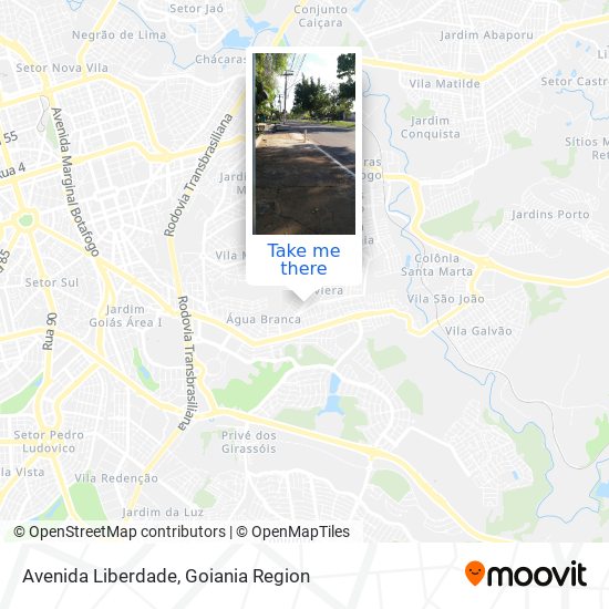 Avenida Liberdade map