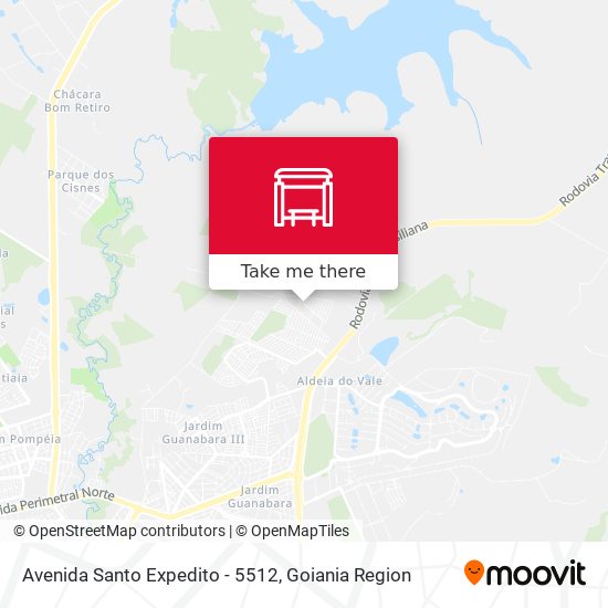 Avenida Santo Expedito - 5512 map